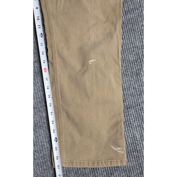 ARIAT REBAR M7 Slim Straight Leg Men Tan Work Pants Size 34x30 - Picture 7 of 12